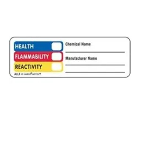 Hazcom (THIS®) Chemical Name Label, 3" x 1", Paper Personalized Thumbnail