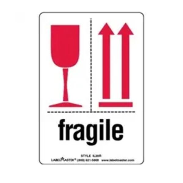 Fragile Label, Paper, 4" x 6" Thumbnail