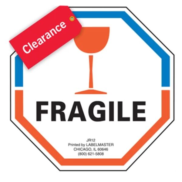 Save 5% - Fragile Label, Paper, 3" x 3" Thumbnail