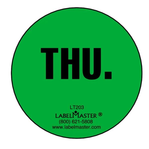 Thursday Label Thumbnail