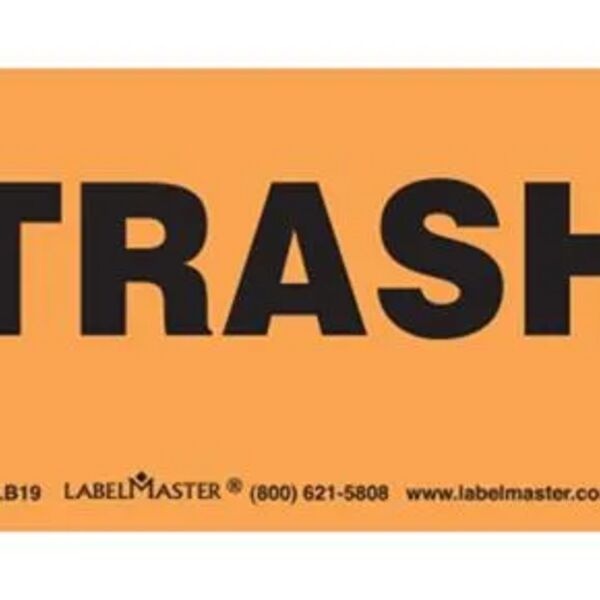 Trash Label Thumbnail