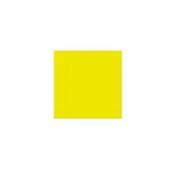 Blank 2" Square Paper Label, Yellow Thumbnail