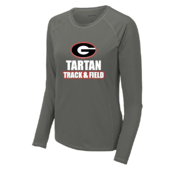 LST470LS GHS Track Sport-Tek ® Ladies Long Sleeve Rashguard Tee Thumbnail