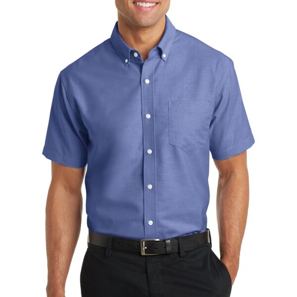 Short Sleeve SuperPro™ Oxford Shirt Thumbnail