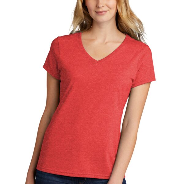 Ladies Tri-Blend V-Neck Tee Thumbnail