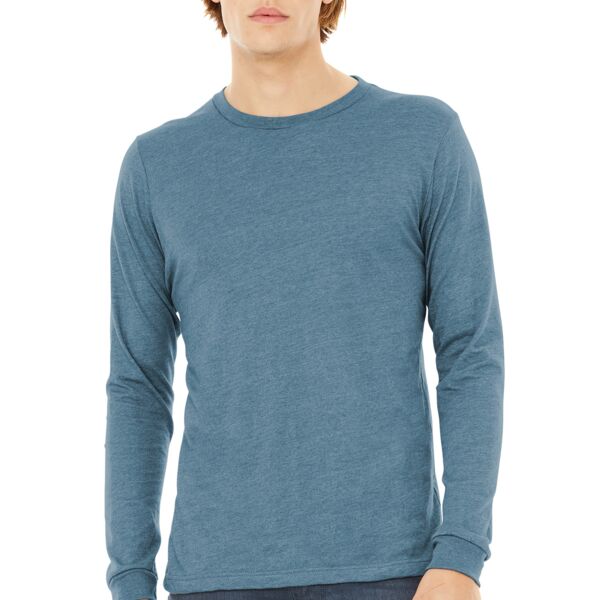 BC3513 - Unisex Triblend Long Sleeve Tee Thumbnail