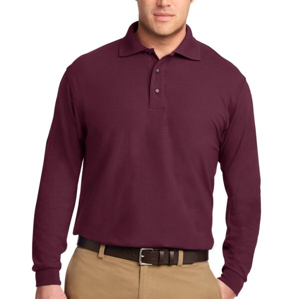 K500LS Silk Touch Long Sleeve Polo Thumbnail