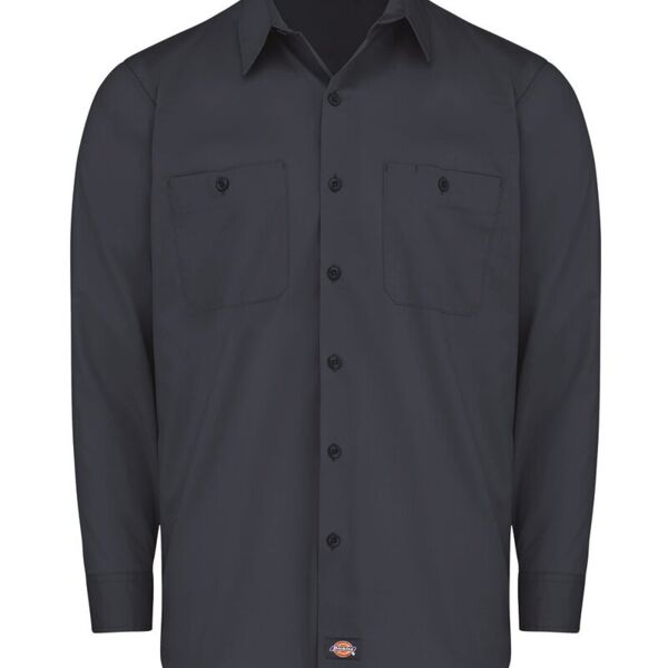 Industrial Worktech Ventilated Long Sleeve Work Shirt - Tall Sizes Thumbnail