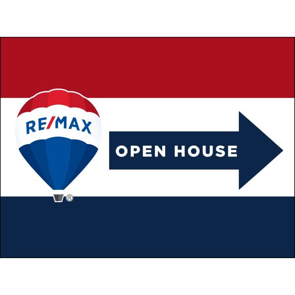 Remax 18"x24" Alternate Open House Signs Thumbnail