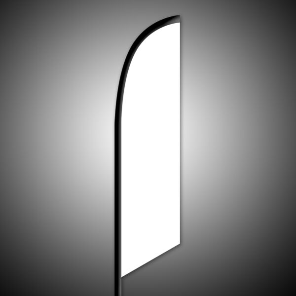 Angled Feather Flag - Single Sided - 10.5 ft. (Medium) Thumbnail