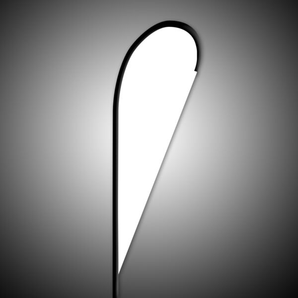 Teardrop Flag - Single Sided - 13.5 ft. (X-Large) Thumbnail