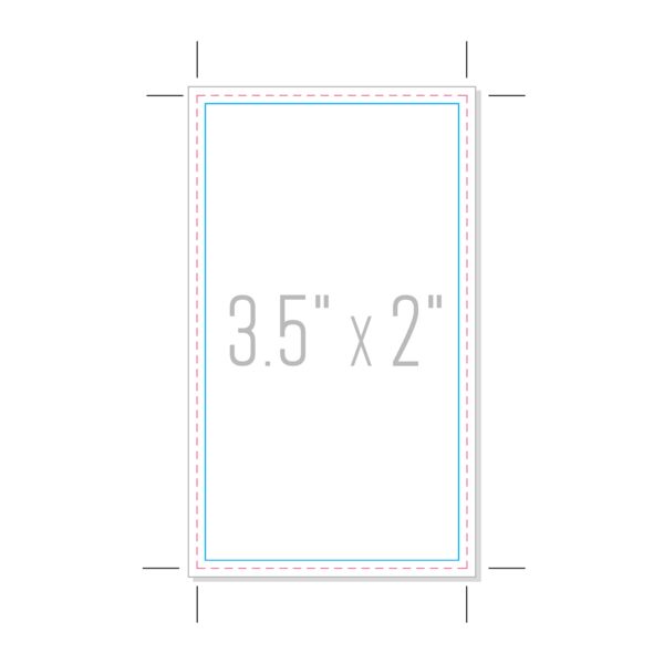 Standard Business Cards - Vertical - FREE SHIPPING! (3.5" x 2") Thumbnail