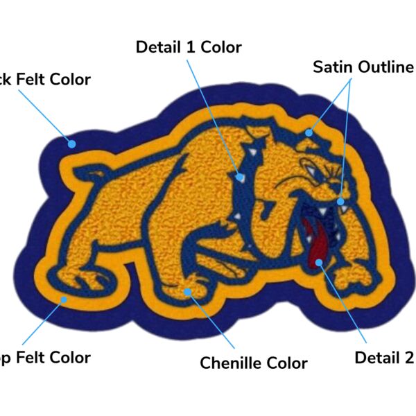 Bulldog Patches Thumbnail