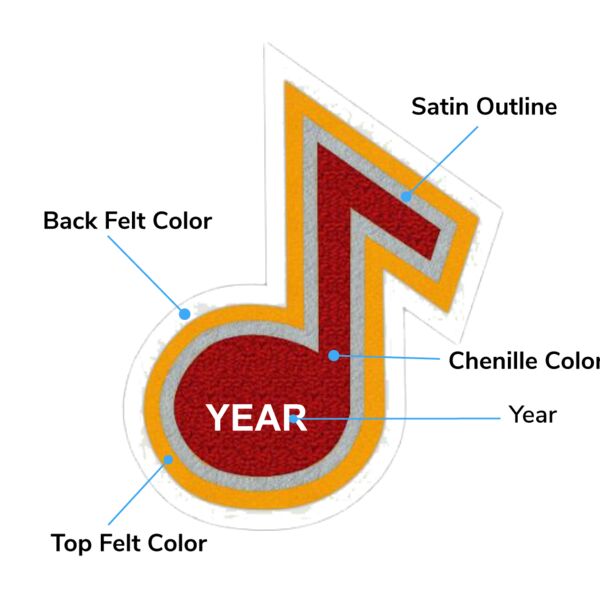 Music Note Patches Thumbnail