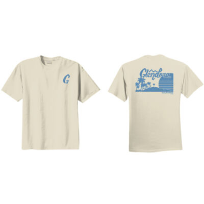 PC54Y City of Glendora T - Grunge (Blue) Thumbnail