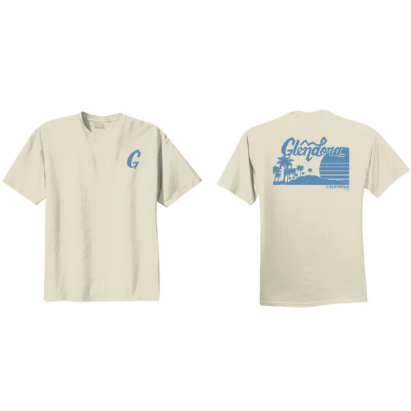 PC54Y City of Glendora T - Grunge (Blue) Thumbnail