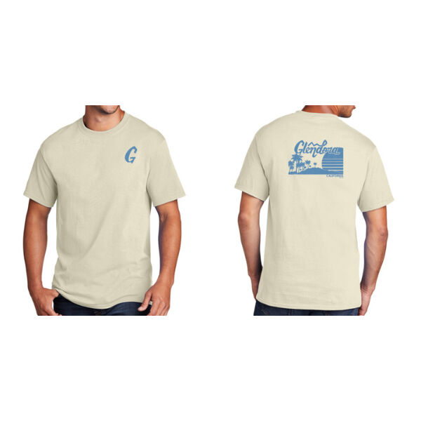 PC54 City of Glendora T - Grunge (Columbia Blue) Thumbnail