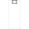 Tension Fabric Stand - 36" x 90" - Single Sided Thumbnail