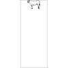 Tension Fabric Stand - 36" x 90" - Double Sided Thumbnail