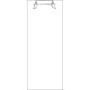 Tension Fabric Stand - 36" x 90" - Double Sided Thumbnail