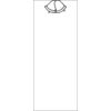 Tension Fabric Stand - 36" x 90" - Double Sided Thumbnail