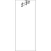 Tension Fabric Stand - 36" x 90" - Double Sided Thumbnail