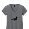Ladies Heavy Cotton™ 100% Cotton V-Neck T-Shirt Thumbnail