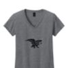 Ladies Heavy Cotton™ 100% Cotton V-Neck T-Shirt Thumbnail