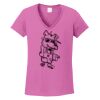 Ladies Heavy Cotton™ 100% Cotton V-Neck T-Shirt Thumbnail