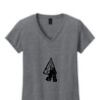 Ladies Heavy Cotton™ 100% Cotton V-Neck T-Shirt Thumbnail