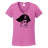 Ladies Heavy Cotton™ 100% Cotton V-Neck T-Shirt Thumbnail
