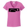 Ladies Heavy Cotton™ 100% Cotton V-Neck T-Shirt Thumbnail