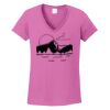 Ladies Heavy Cotton™ 100% Cotton V-Neck T-Shirt Thumbnail