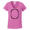 Ladies Heavy Cotton™ 100% Cotton V-Neck T-Shirt Thumbnail
