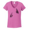 Ladies Heavy Cotton™ 100% Cotton V-Neck T-Shirt Thumbnail