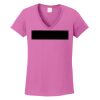 Ladies Heavy Cotton™ 100% Cotton V-Neck T-Shirt Thumbnail