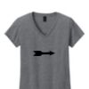 Ladies Heavy Cotton™ 100% Cotton V-Neck T-Shirt Thumbnail