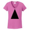 Ladies Heavy Cotton™ 100% Cotton V-Neck T-Shirt Thumbnail