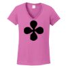 Ladies Heavy Cotton™ 100% Cotton V-Neck T-Shirt Thumbnail