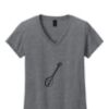 Ladies Heavy Cotton™ 100% Cotton V-Neck T-Shirt Thumbnail