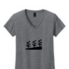 Ladies Heavy Cotton™ 100% Cotton V-Neck T-Shirt Thumbnail