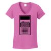 Ladies Heavy Cotton™ 100% Cotton V-Neck T-Shirt Thumbnail