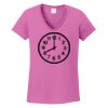Ladies Heavy Cotton™ 100% Cotton V-Neck T-Shirt Thumbnail
