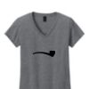 Ladies Heavy Cotton™ 100% Cotton V-Neck T-Shirt Thumbnail