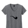 Ladies Heavy Cotton™ 100% Cotton V-Neck T-Shirt Thumbnail