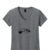 Ladies Heavy Cotton™ 100% Cotton V-Neck T-Shirt Thumbnail
