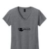 Ladies Heavy Cotton™ 100% Cotton V-Neck T-Shirt Thumbnail
