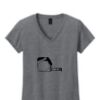 Ladies Heavy Cotton™ 100% Cotton V-Neck T-Shirt Thumbnail