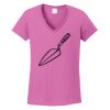 Ladies Heavy Cotton™ 100% Cotton V-Neck T-Shirt Thumbnail