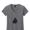Ladies Heavy Cotton™ 100% Cotton V-Neck T-Shirt Thumbnail